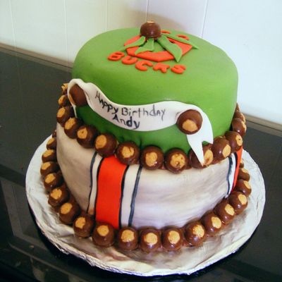 Ohio State Buckeyes Birthday Cake