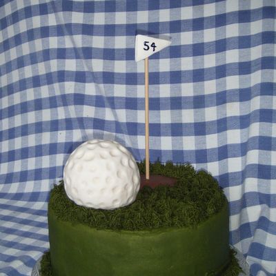 Golf Birthday Cake