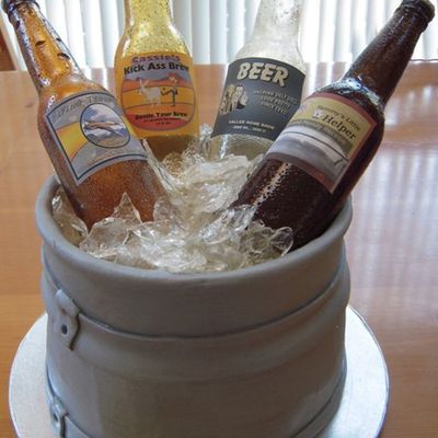 Oktoberfest Beer Cake