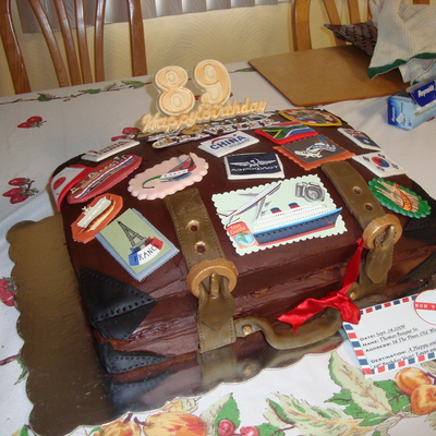 Luggage Cake