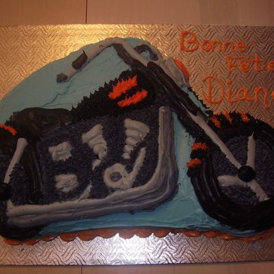 Harley Davidson Birthday Cake
