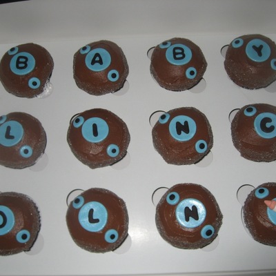Welcome Baby Cupcakes