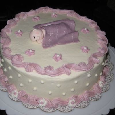 Fondant Baby And Blanky