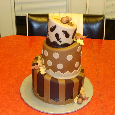 My First Tiered Cake..