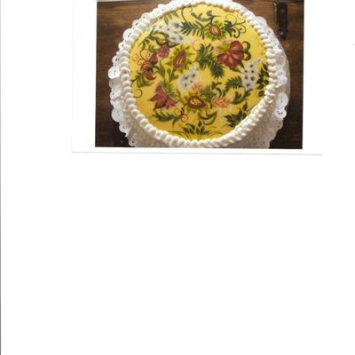 Hand Painted/fondant Cake Flowers