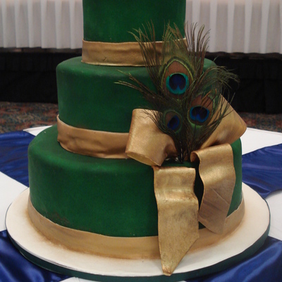 Peacock Cake