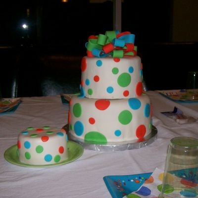 First Birthday Polka Dots!