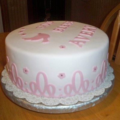 Avery's Christening Cake