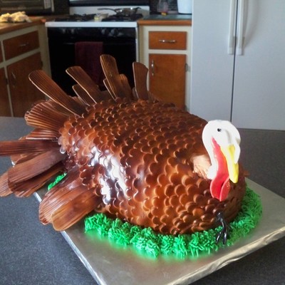 Turkey Cake For A Friend