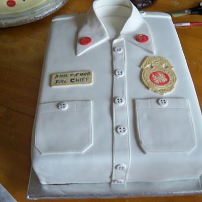 Fire Chief's Cake