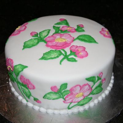 English Rose Cake Like Peggy Porschen