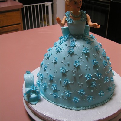 Barbie Doll Cake
