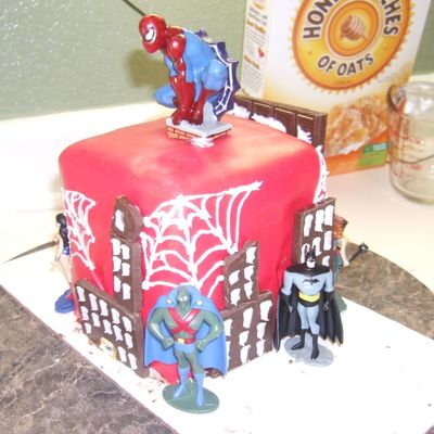 Superhero Cake