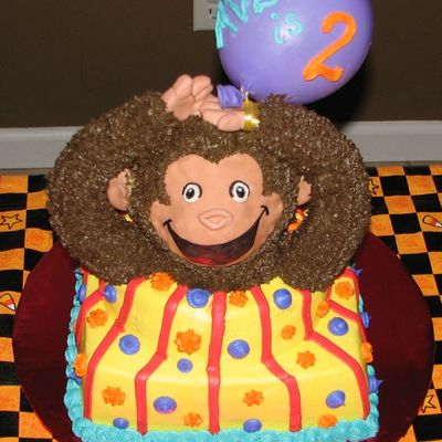 Averi's Second Birthday Curious George