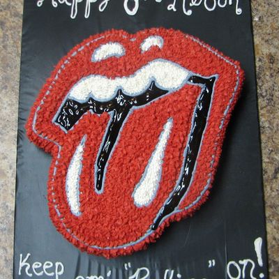 Rolling Stones Cake
