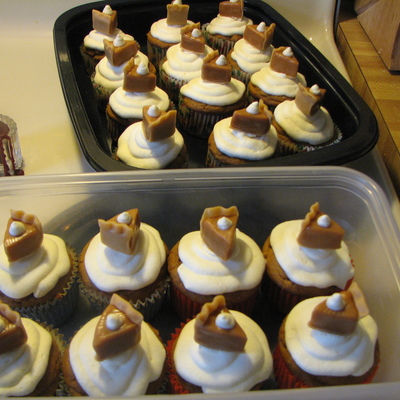 Pumpkin Pie Cupcakes