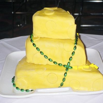 Packers Cheesehead Cake For A Rehearsal Dinner