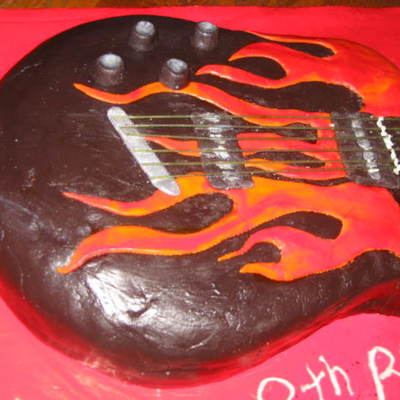 Flamin Electric Guitar