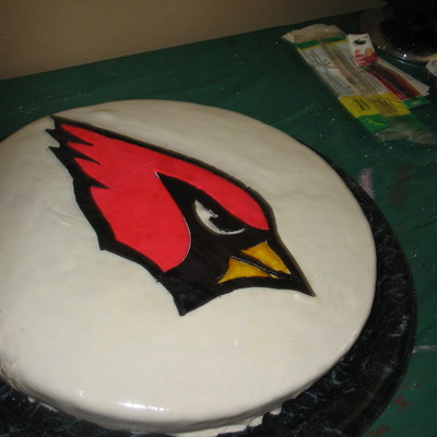 Az. Cardinals Super Bowl Cake