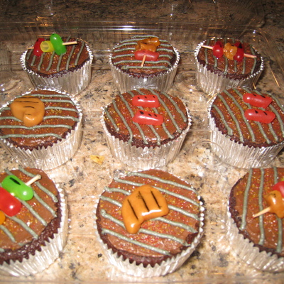 Bbq Grill Cupcakes