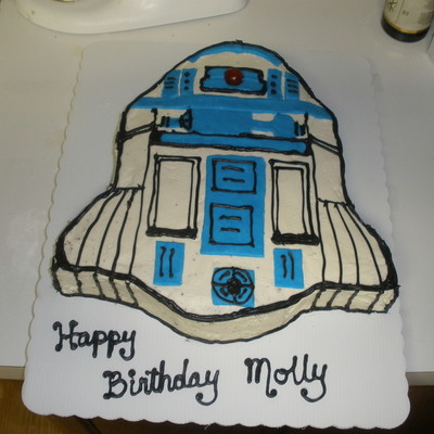 R2D2 Cake