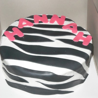 Zebra Cake