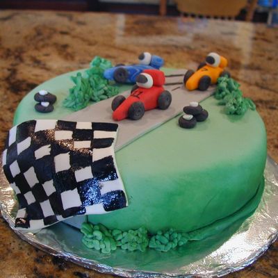 Race Car Cake