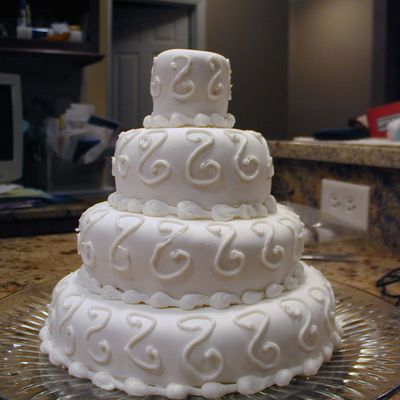 Practice Mini Wedding Cake