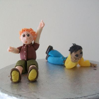 3D Figures For My Thankyou Teacher Cake