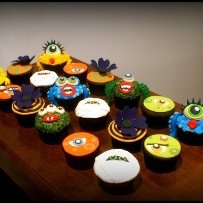 Monster Cupcakes