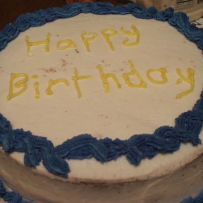 My Birthday Cake