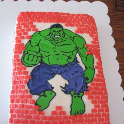 Hulk Cake
