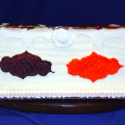 Fall Hues Grooms Cake