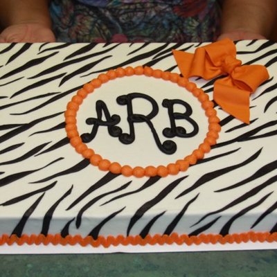 Zebra Monogram