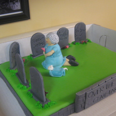 Over The Hill Cake