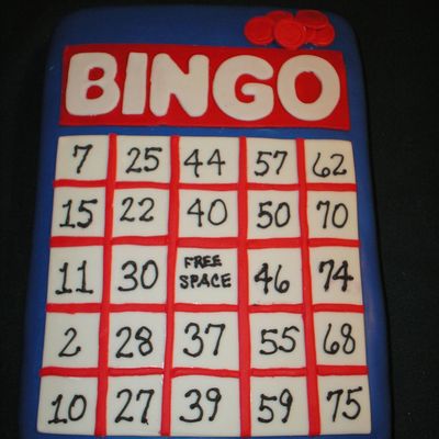 Bingo Cake