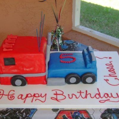 Optimus Prime Transformer Semi