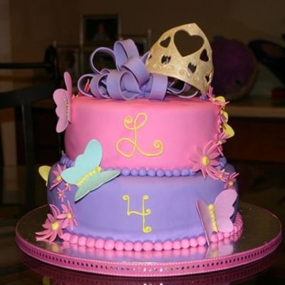 Fancy Nancy Cake