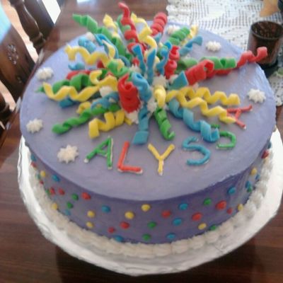 Granddaughters's 13Th Birthday Cake