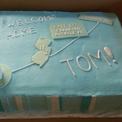 Welcome Home Cake