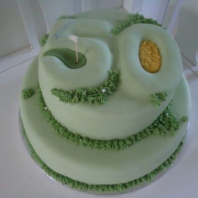 Golfcourse Cake