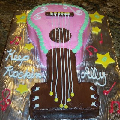 Guitar Cake