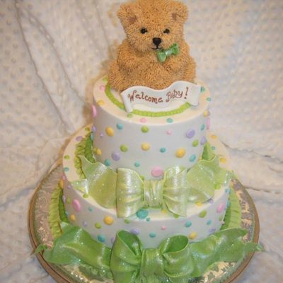 First Baby Shower Cake