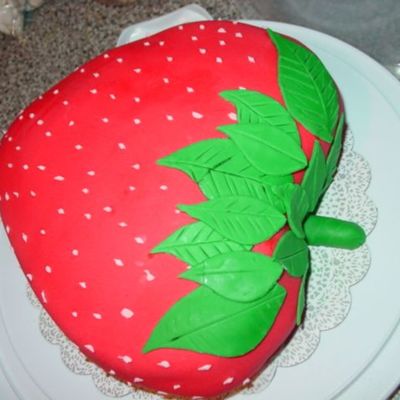 Fondant Strawberry