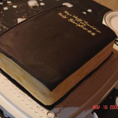 New World Translation Bible Cake