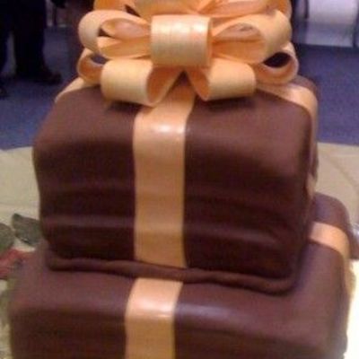Gift Box Cake