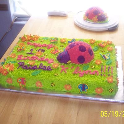 Ladybug Cake