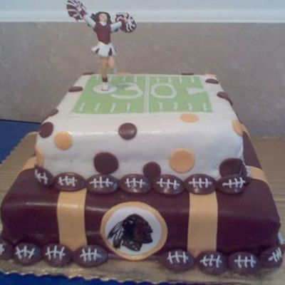 Redskins Cheerleader