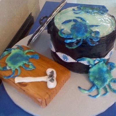 Blue Crabs On The Run