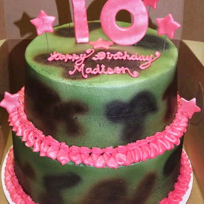 Camo Cake